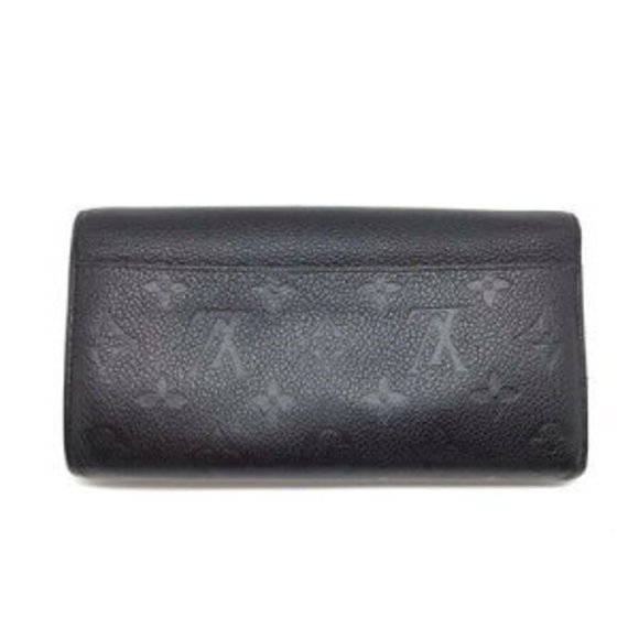 Louis Vuitton Portefeuille Sarah Black Noir Empreinte - Picture 1 of 7